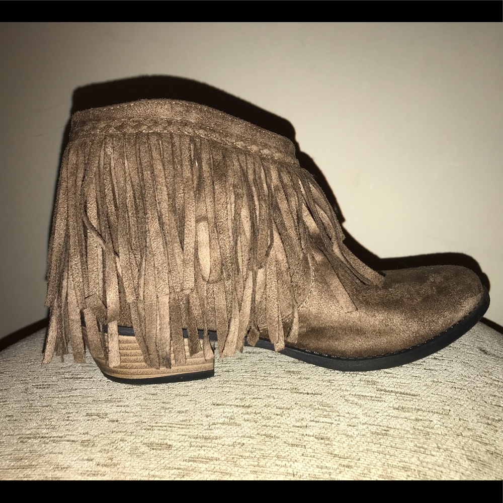 Fringed Boots